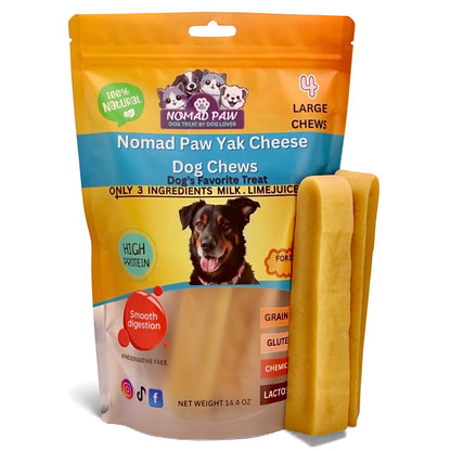 All-Natural Yak Cheese Dog Chews ( for 50 lb & over dog)